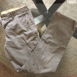 Gap slim fit grey chinos